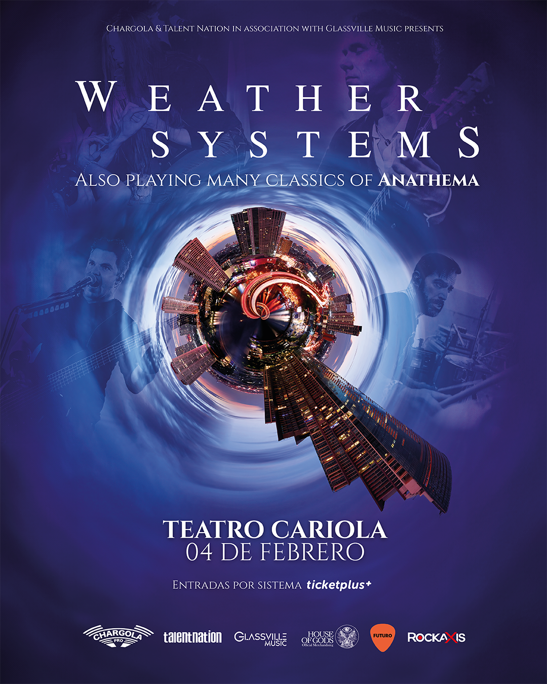 Weather Systems: ex Anathema visitarán Chile por primera vez